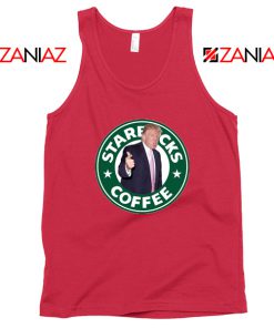 Trump Starbucks Parody Red Tank Top