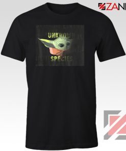 Unknown Species Baby Yoda Black Tshirt