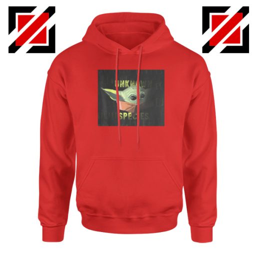 Unknown Species Baby Yoda Red Hoodie