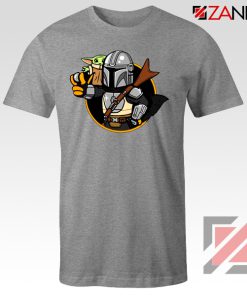 Vault Mando and Child Sport Grey Tshirt