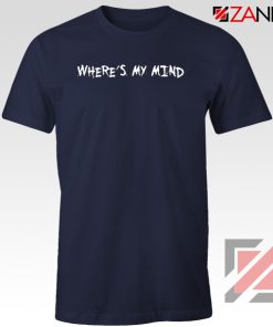 Where is My Mind Bellyache Navy Blue Tshirt