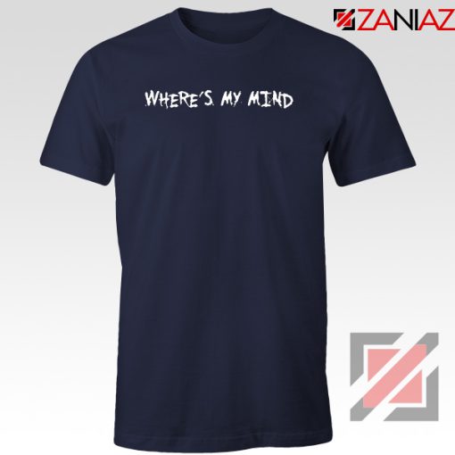 Where is My Mind Bellyache Navy Blue Tshirt