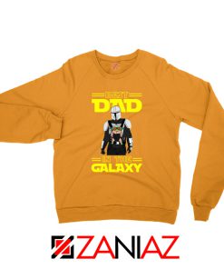 Yoda The Mandalorian Orange Sweatshirt