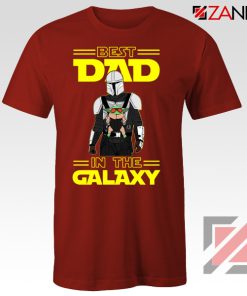 Yoda The Mandalorian Red Tshirt