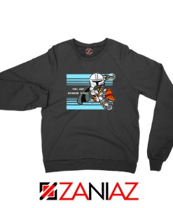 You Got Beskar Steel The Mandalorian Black Sweater