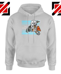 You Got Beskar Steel The Mandalorian Sport Grey Hoodie