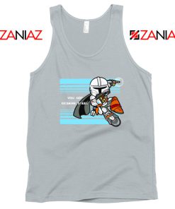 You Got Beskar Steel The Mandalorian Sport Grey Tank Top