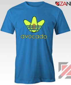 Adidas Avocado Parody Blue Tshirt