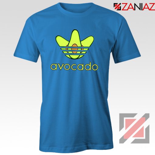 Adidas Avocado Parody Blue Tshirt