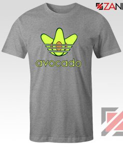 Adidas Avocado Parody Sport Grey Tshirt