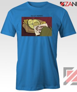 Avocado Titanic Rose Paint Blue Tshirt