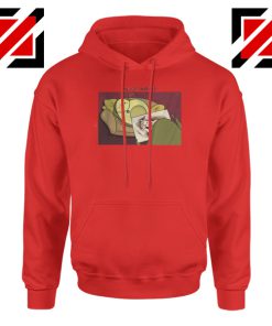 Avocado Titanic Rose Paint Red Hoodie