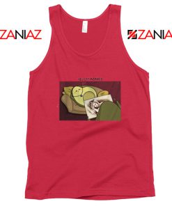 Avocado Titanic Rose Paint Red Tank Top