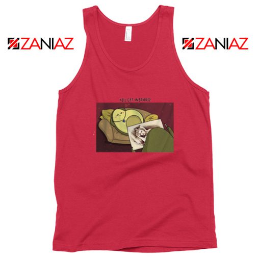 Avocado Titanic Rose Paint Red Tank Top