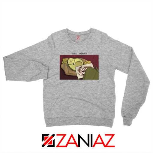 Avocado Titanic Rose Paint Sport Grey Sweatshirt