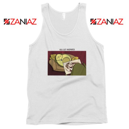 Avocado Titanic Rose Paint Tank Top