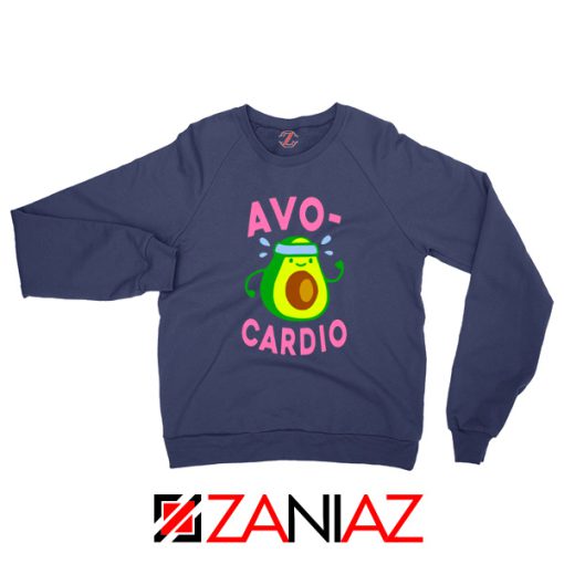 Avocardio Exercise Navy Blue Sweatshirt