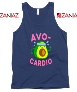 Avocardio Exercise Navy Blue Tank Top