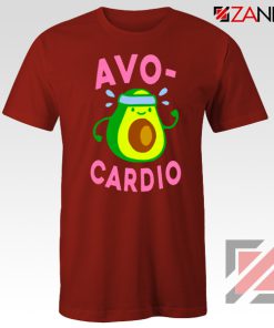 Avocardio Exercise Red Tshirt