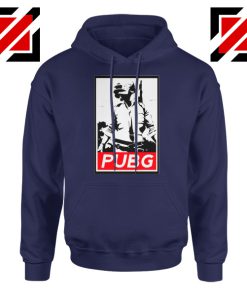 Best PUBG Printed Navy Blue Hoodie