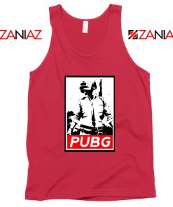 Best PUBG Printed Red Tank Top