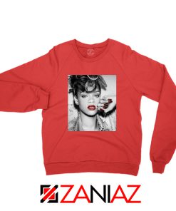 Best Rihanna Pop Singer Red Sweater