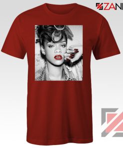 Best Rihanna Pop Singer Red Tshirt