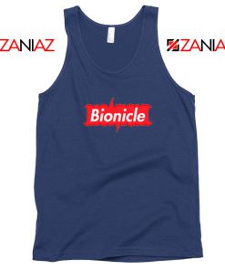 Bionicle Supreme Parody Navy Blue Tank Top