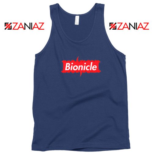 Bionicle Supreme Parody Navy Blue Tank Top