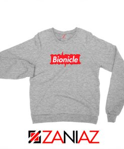 Bionicle Parody Sport Grey Sweatshirt