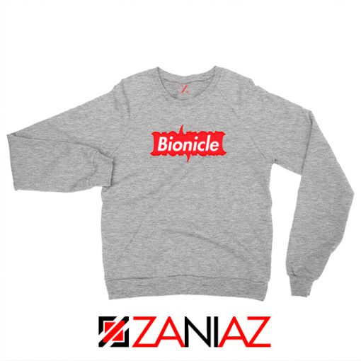 Bionicle Parody Sport Grey Sweatshirt