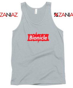 Bionicle Supreme Parody Sport Grey Tank Top