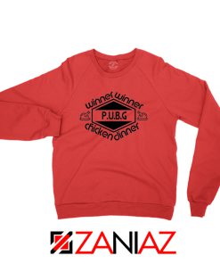 Buy Winner Winner Chicken Dinner Red Sweatshirt