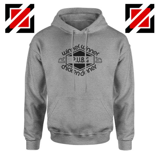 Buy Winner Winner Chicken Dinner Sport Grey Hoodie