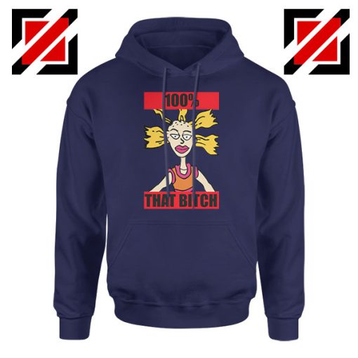 Cheap Cynthia Rugrats Navy Blue Hoodie