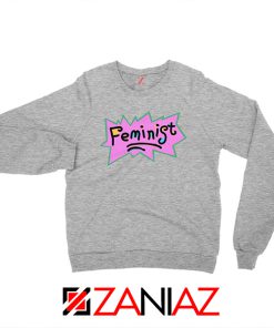 Cheap Feminist Rugrats Sport Grey Sweatshirt