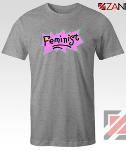 Cheap Feminist Rugrats Sport Grey Tshirt