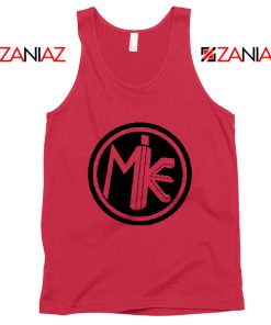 Cheap Mike Circle Red Tank Top