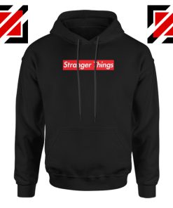 Cheap Stranger Things Parody Black Hoodie