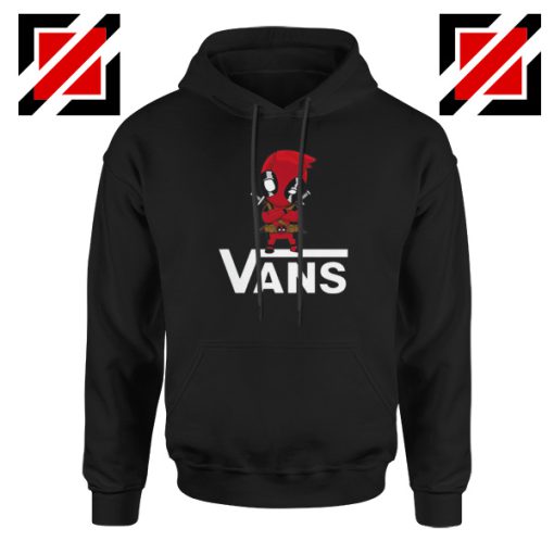 Cheap Van Deadpool Black Hoodie