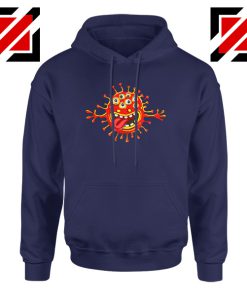 Come To Wuhan Navy Blue Hoodie