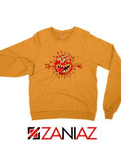 Come To Wuhan Orange Sweatshirt