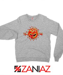 Come To Wuhan Sport Grey Sweatshirt