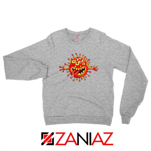 Come To Wuhan Sport Grey Sweatshirt