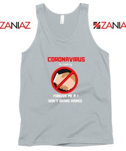 Coronavirus Is Coming Sport Grey Tank Top