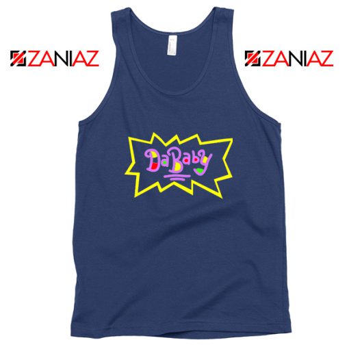 Dababy Rugrats Navy Blue Tank Top