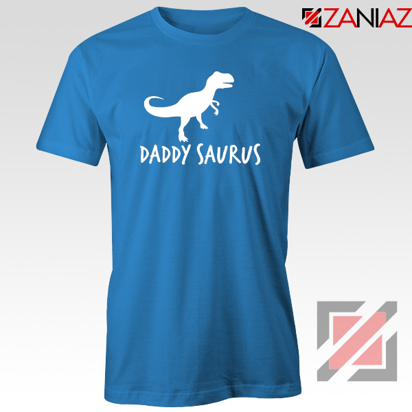 Daddy Saurus Tshirt Funny Dinosaur Family Tee Shirts S-3XL