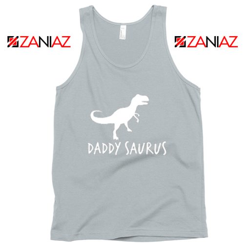 Daddy Saurus Sport Grey Tank Top