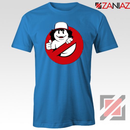Dustin Ghostbusters Parody Blue Tshirt