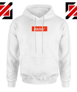 Eleven Bitchin White Hoodie